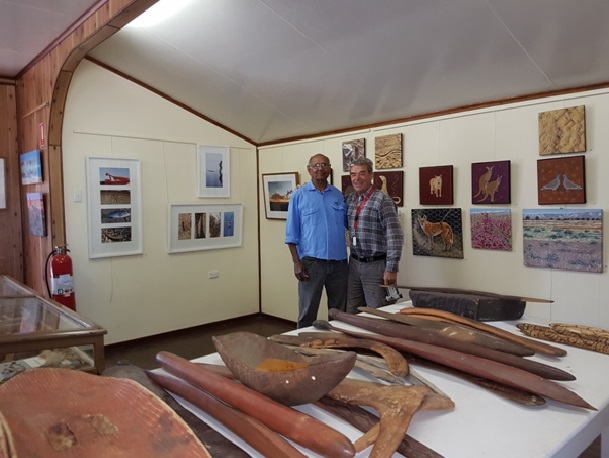 Marree, ozkotirna železnica Ghan in aboriginski prijatelj